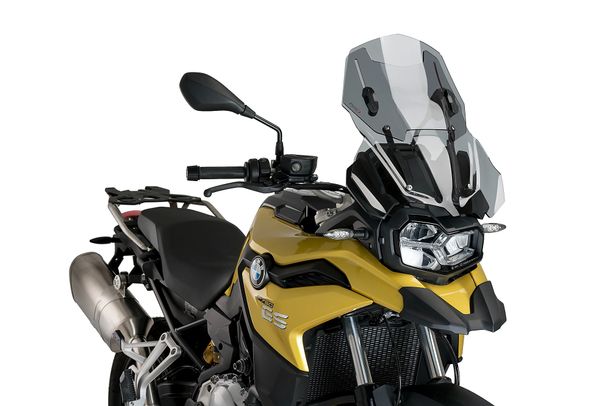 Windschild Puig Verstellbare Scheibe 490 x 420 mm mit ABE für BMW F750GS, F850GS, F850GS Adventure, F800GS Bj. 2018 - 2026