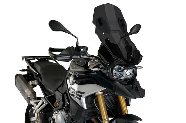 Windschild Puig Verstellbare Scheibe 490 x 420 mm mit ABE für BMW F750GS, F850GS, F850GS Adventure Bj. 2018 - 2024