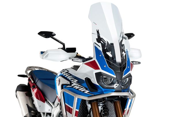 Windschild Puig Verstellbare Scheibe mit ABE für Honda CRF1000L Africa Twin, CRF1000L Africa Twin Adventure Sports Bj. 2016 - 2019