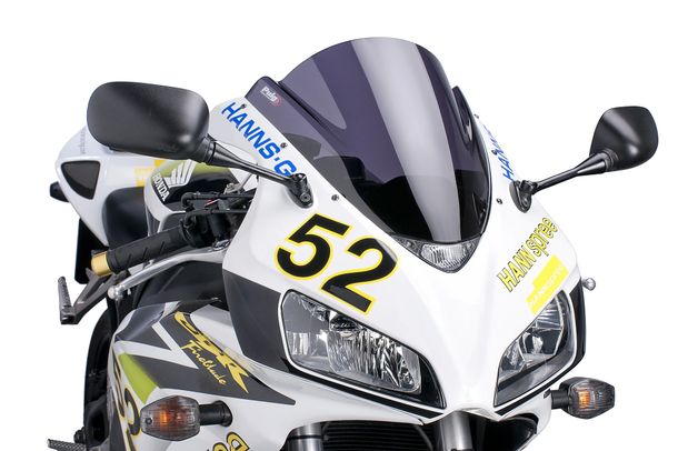 Windschild Puig Z-Racing-Scheibe mit ABE für Honda CBR1000RR Fireblade Bj. 2004 - 2007