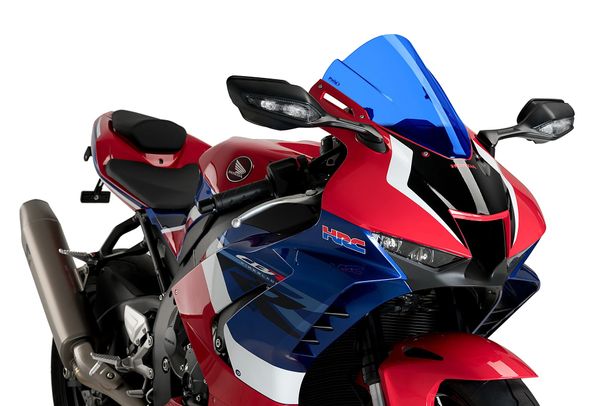 Windschild Puig Z-Racing-Scheibe 335 x 270 mm mit ABE für Honda CBR1000RR-R Fireblade SP, CBR1000RR-R Fireblade (Bj. 2020 - 2025)