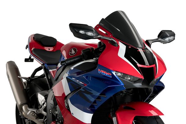 Windschild Puig Z-Racing-Scheibe 335 x 270 mm mit ABE für Honda CBR1000RR-R Fireblade SP, CBR1000RR-R Fireblade Bj. 2020 - 2025