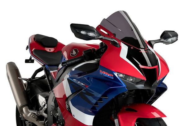 Windschild Puig Z-Racing-Scheibe 335 x 270 mm mit ABE für Honda CBR1000RR-R Fireblade SP, CBR1000RR-R Fireblade Bj. 2020 - 2025