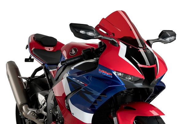 Windschild Puig Z-Racing-Scheibe 335 x 270 mm mit ABE für Honda CBR1000RR-R Fireblade SP, CBR1000RR-R Fireblade Bj. 2020 - 2025