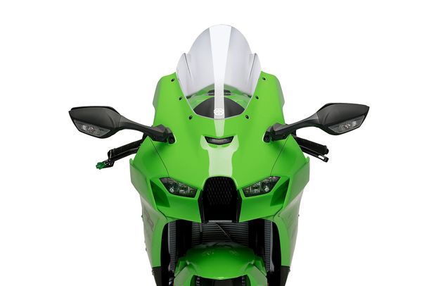 Windschild Puig Z-Racing-Scheibe 320 x 285 mm mit ABE für Kawasaki ZX-10R, ZX-10RR Bj. 2021 - 2026
