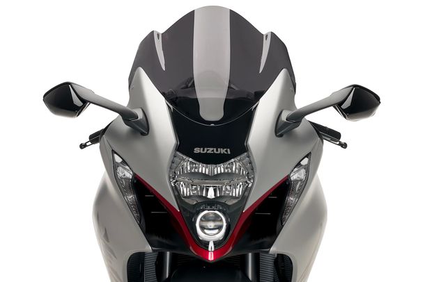 Windschild Puig Z-Racing-Scheibe 460 x 450 mm mit ABE für Suzuki GSX-R1300 Hayabusa, GSX-R1300 Hayabusa Special Edition Bj. 2021 - 2026