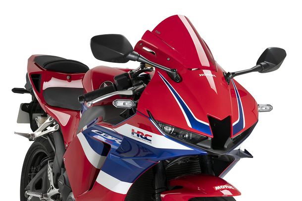Windschild Puig Z-Racing-Scheibe 275 x 270 mm mit ABE für Honda CBR600RR Bj. 2023 - 2025