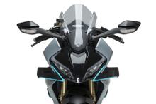 Para-brisa Puig Z-Racing-Scheibe 385 x 265 mm com ABE para Cfmoto 450SR, 450SR S, 450S anos 2022 - 2026