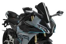 Para-brisa Puig Z-Racing-Scheibe 385 x 265 mm com ABE para Cfmoto 450SR, 450SR S, 450S anos 2022 - 2026