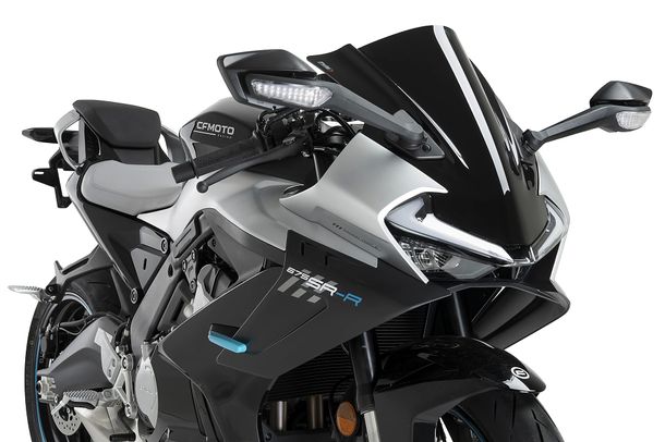 Windschild Puig Z-Racing-Scheibe 460 x 375 mm mit ABE für Cfmoto 675SR-R Bj. 2025 - 2026