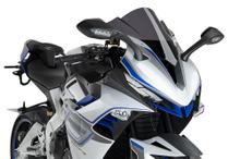 Para-brisa Puig Z-Racing-Scheibe 350 x 400 mm com ABE para Zontes 703RR ano 2024 - 2026