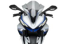 Pare-brise Puig Z-Racing 350 x 400 mm avec ABE pour Zontes 703RR Année de fabrication 2024 - 2026