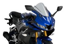 Windschild Puig Z-Racing-Scheibe 330 x 310 mm mit ABE für Yamaha YZF-R125 Bj. 2019 - 2022