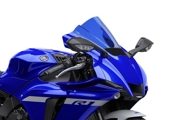 Windschild Puig Z-Racing-Scheibe 335 x 295 mm mit ABE für Yamaha YZF-R1, YZF-R1M, YZF-R1 Race Bj. 2020 - 2026