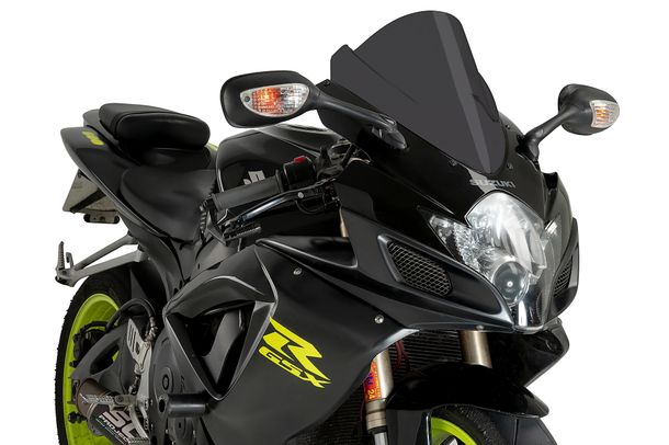 Windschild Puig Z-Racing-Scheibe mit ABE für Suzuki GSX-R600, GSX-R750 Bj. 2006 - 2007