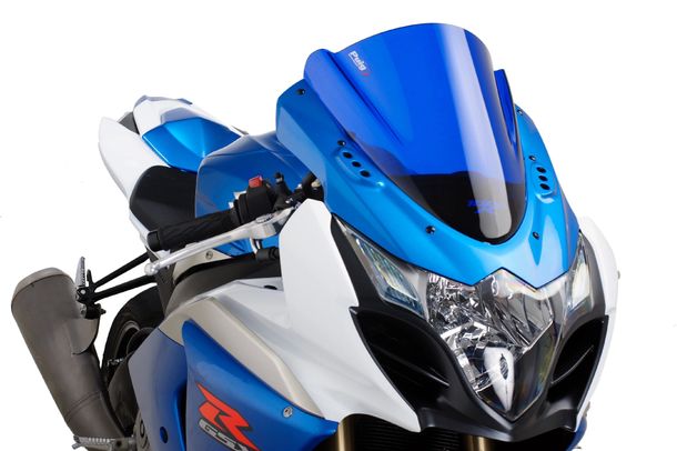 Windschild Puig Z-Racing-Scheibe mit ABE für Suzuki GSX-R1000 Bj. 2009 - 2016