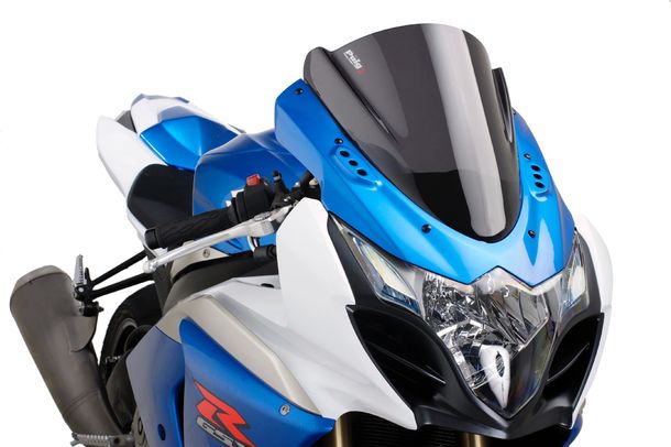 Windschild Puig Z-Racing-Scheibe mit ABE für Suzuki GSX-R1000 Bj. 2009 - 2016
