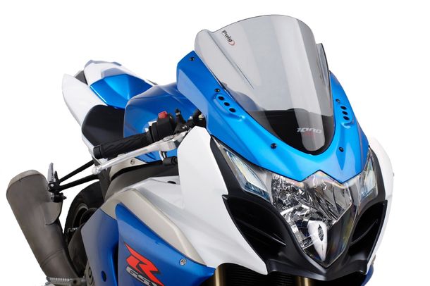 Windschild Puig Z-Racing-Scheibe mit ABE für Suzuki GSX-R1000 Bj. 2009 - 2016