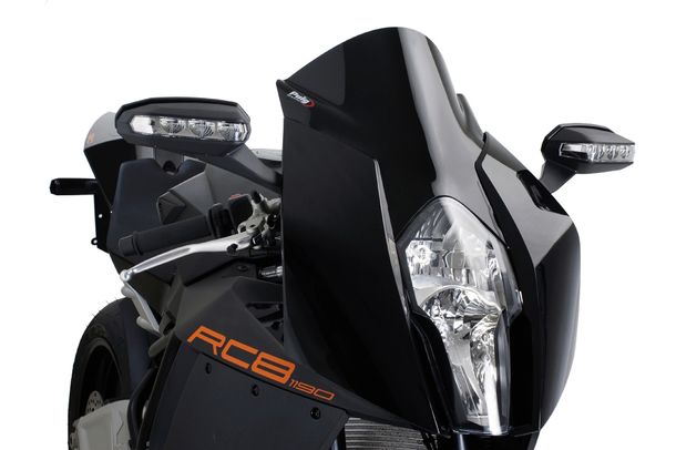 Windschild Puig Z-Racing-Scheibe mit ABE für KTM 1190 RC8 R, 1190 RC8 Bj. 2008 - 2015