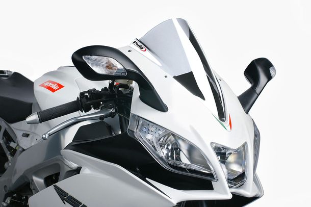 Windschild Puig Z-Racing-Scheibe mit ABE für Aprilia RS125, RSV4, RS4 125, RS4 125 Replica, RSV4 Factory, RSV4 R Bj. 2009 - 2026