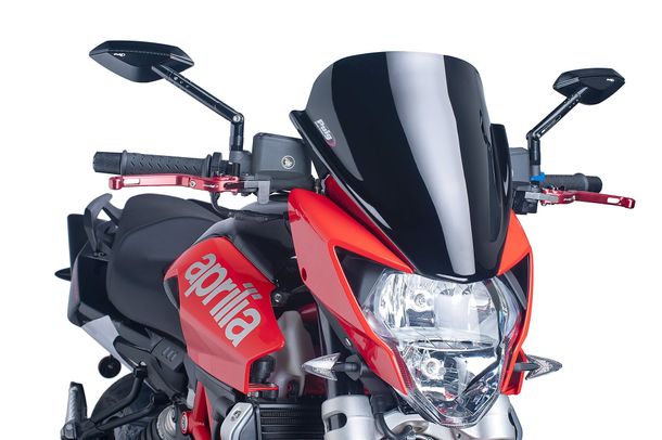 Windschild Puig Z-Racing-Scheibe mit ABE für Aprilia Shiver 750 Bj. 2010 - 2016