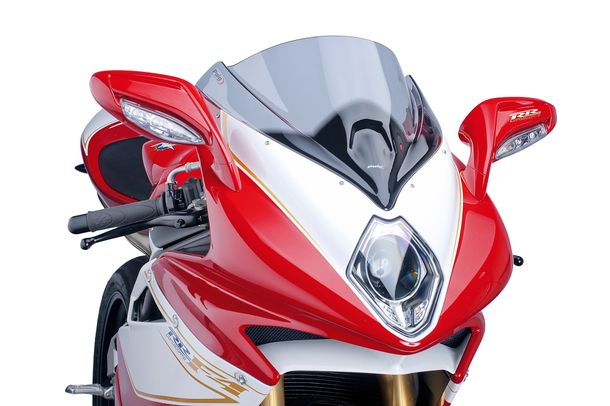 Windschild Puig Z-Racing-Scheibe mit ABE für MV Agusta F4, F4 1000 RR, F4 1000 R Bj. 2010 - 2016