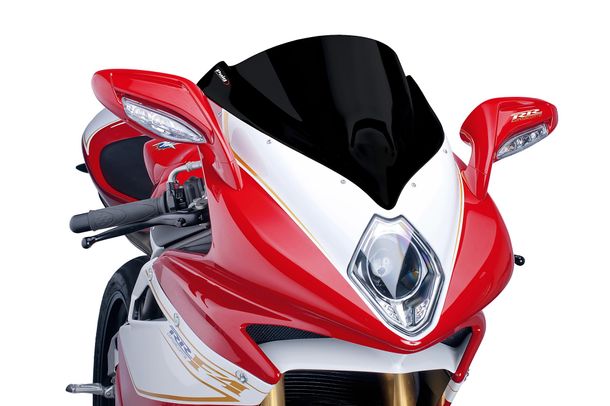Windschild Puig Z-Racing-Scheibe mit ABE für MV Agusta F4, F4 1000 RR, F4 1000 R Bj. 2010 - 2016