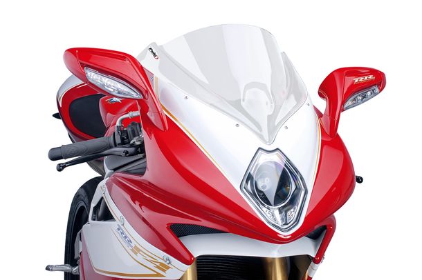 Windschild Puig Z-Racing-Scheibe mit ABE für MV Agusta F4, F4 1000 RR, F4 1000 R Bj. 2010 - 2016