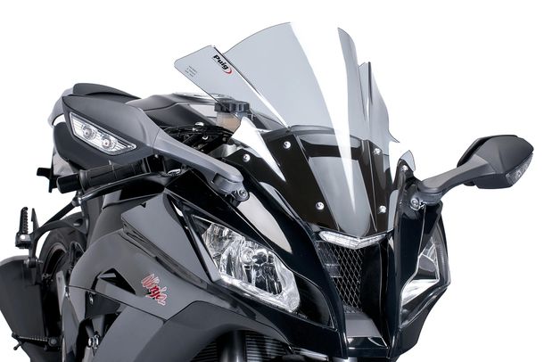 Windschild Puig Z-Racing-Scheibe mit ABE für Kawasaki ZX-10R Bj. 2011 - 2015