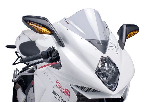 Windschild Puig Z-Racing-Scheibe mit ABE für MV Agusta F3 800, F3 675, F3 675 ORO, F3 800 RC Bj. 2012 - 2023