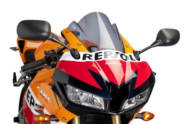 Windschild Puig Z-Racing-Scheibe mit ABE für Honda CBR600RR Bj. 2013 - 2016