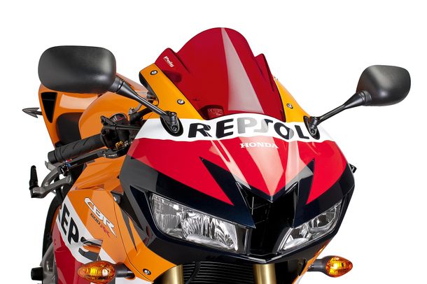 Windschild Puig Z-Racing-Scheibe mit ABE für Honda CBR600RR Bj. 2013 - 2016