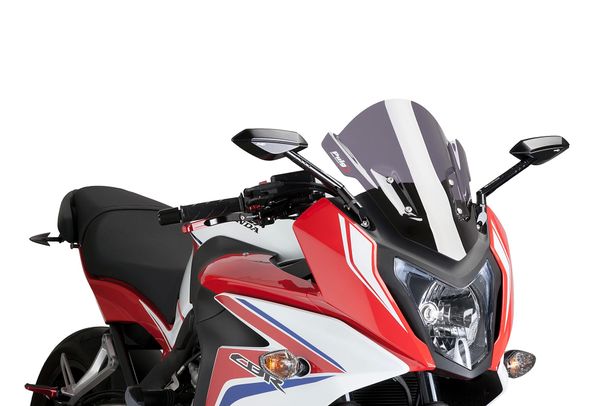 Windschild Puig Z-Racing-Scheibe mit ABE für Honda CBR650F (Bj. 2014 - 2018)
