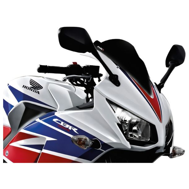 Windschild Puig Z-Racing-Scheibe mit ABE für Honda CBR300R, CBR300 RA Bj. 2015 - 2017