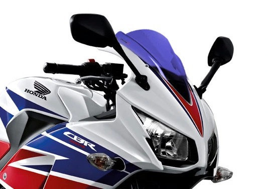 Windschild Puig Z-Racing-Scheibe mit ABE für Honda CBR300R, CBR300 RA (Bj. 2015 - 2017)