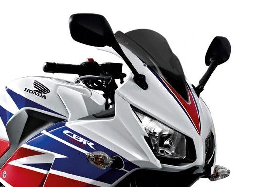 Windschild Puig Z-Racing-Scheibe mit ABE für Honda CBR300R, CBR300 RA (Bj. 2015 - 2017)
