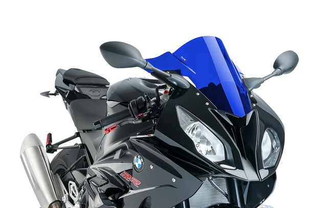 Windschild Puig Z-Racing-Scheibe mit ABE für Bmw S1000RR (Bj. 2015 - 2018)