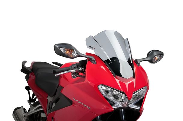 Windschild Puig Z-Racing-Scheibe mit ABE für Honda VFR800F Bj. 2014 - 2020
