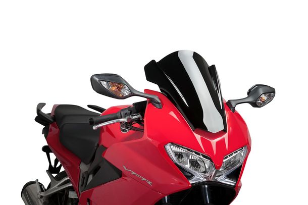 Windschild Puig Z-Racing-Scheibe mit ABE für Honda VFR800F Bj. 2014 - 2020