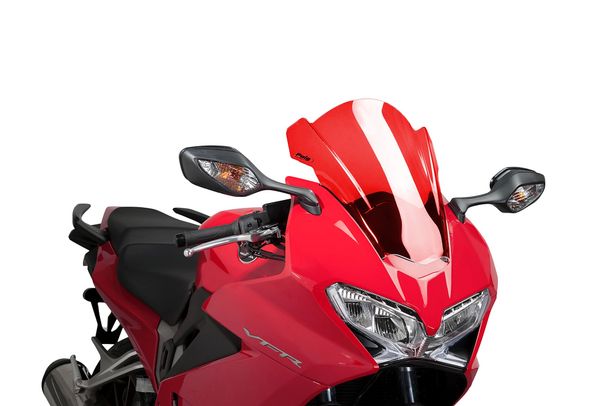 Windschild Puig Z-Racing-Scheibe mit ABE für Honda VFR800F Bj. 2014 - 2020