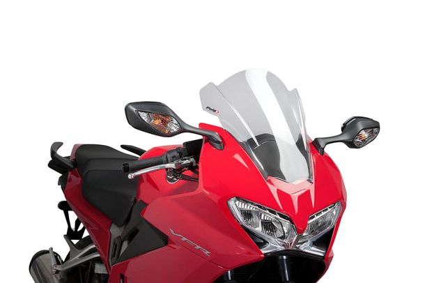 Windschild Puig Z-Racing-Scheibe mit ABE für Honda VFR800F Bj. 2014 - 2020
