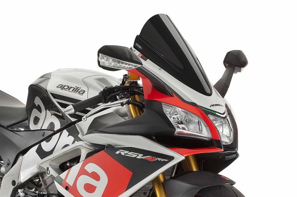 Windschild Puig Z-Racing-Scheibe mit ABE für Aprilia RSV4 RR, RSV4 RF, RSV4 1000RR Bj. 2015 - 2020