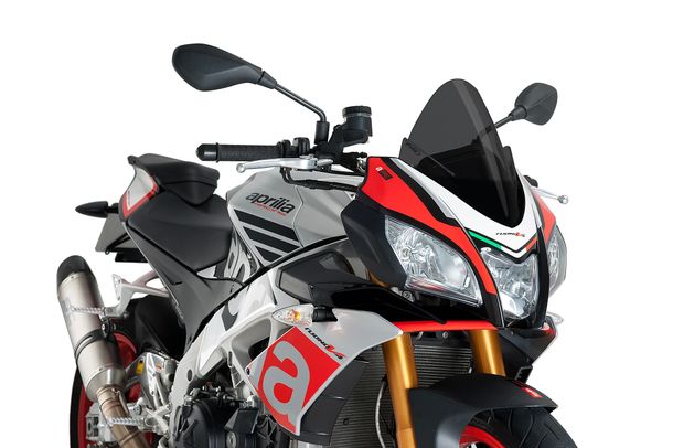 Windschild Puig Z-Racing-Scheibe mit ABE für Aprilia TUONO V4 1100 RR, TUONO V4 1100 FACTORY, TUONO 125 (Bj. 2015 - 2020)