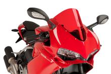 Pare-brise Puig bulle R-Racer avec ABE pour Ducati 959 Panigale, 1299 Panigale, 1299 Panigale S année 2015 - 2019