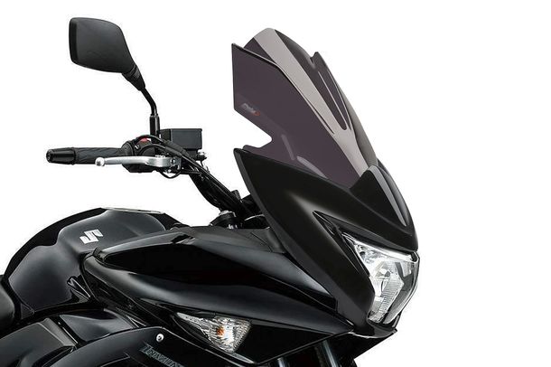 Windschild Puig Z-Racing-Scheibe mit ABE für Suzuki Inazuma 250 F, Inazuma F Bj. 2013 - 2016