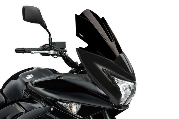 Windschild Puig Z-Racing-Scheibe mit ABE für Suzuki Inazuma 250 F, Inazuma F Bj. 2013 - 2016