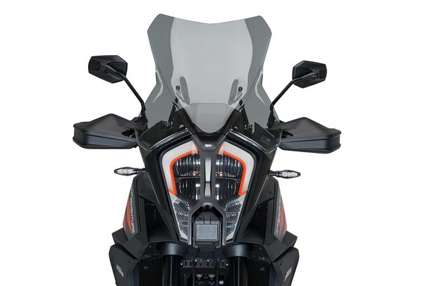 Windschild Puig Touring Plus Scheibe 515 x 465 mm mit ABE für KTM 1290 Super Adventure R, 1290 Super Adventure S Bj. 2021 - 2025