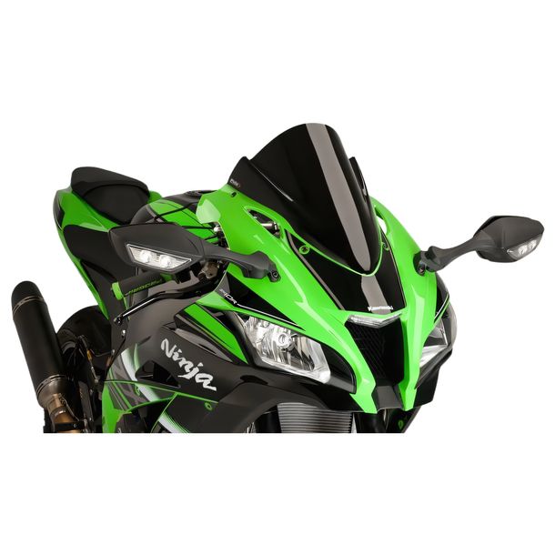 Windschild Puig Z-Racing-Scheibe mit ABE für Kawasaki ZX-10R, ZX-10R Ninja KRT, ZX-10RR, ZX-10R Ninja Performance Bj. 2016 - 2020
