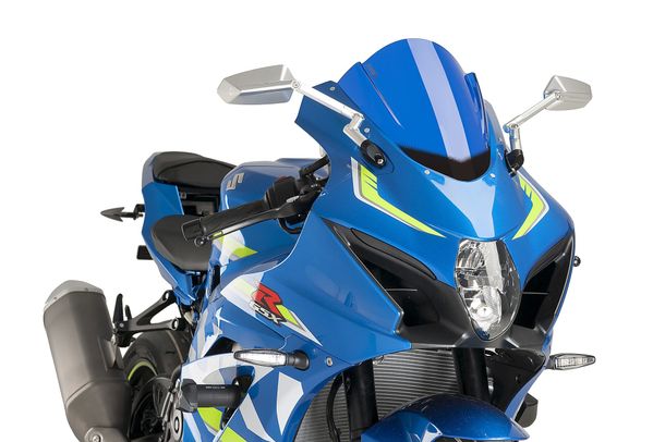 Windschild Puig Z-Racing-Scheibe mit ABE für Suzuki GSX-R1000, GSX-R1000R (Bj. 2017 - 2021)