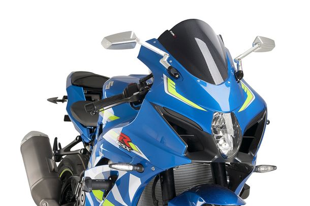 Windschild Puig Z-Racing-Scheibe mit ABE für Suzuki GSX-R1000, GSX-R1000R Bj. 2017 - 2021